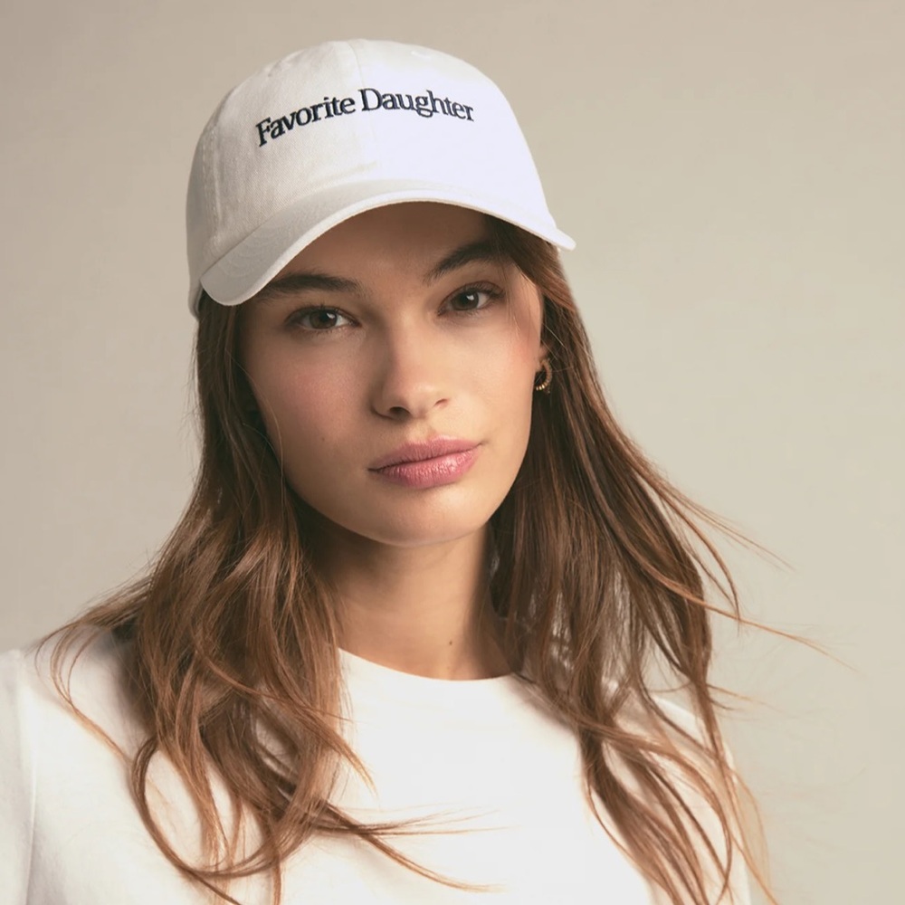 Favorite Daughter Hat White NEW